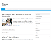 Tablet Screenshot of nisarga.info